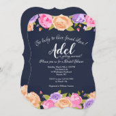 花ざかりのご案内 招待状 (正面/裏面)