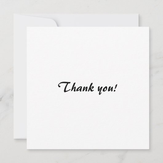 花しぶきのあるゴリラ|過去記事 サンキューカード (裏面)