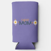 花すごい母 スリム缶クーラー (正面)