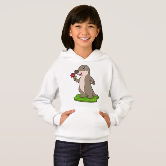 花つきカワウソ (正面フル)