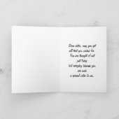 花つぼの姉妹のバースデー・カード カード (内部)