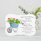 花でいっぱいのシャベル 招待状 (スタンド正面)