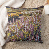 花でいっぱいのフィールド – 装飾用クッション クッション (ブランケット)