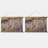 花でいっぱいのフィールド – Wall Tapestry 吊り下げ型タペストリー (ダブル)