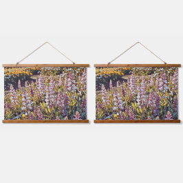 花でいっぱいのフィールド – Wall Tapestry 吊り下げ型タペストリー