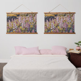 花でいっぱいのフィールド – Wall Tapestry 吊り下げ型タペストリー