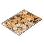 花でシームレスなパターン.art,フローラ，パターン，c ノートブック (左側)