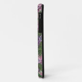 花でモノグラムパーソナライズされたがいっぱい Case-Mate iPhoneケース (裏面/左)