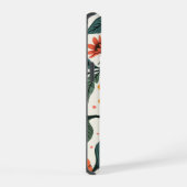 花で包む iPhone 15ケース (右側面)