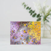 花で抽象芸術を泡立てる。クレジット：ナンシー ポストカード (スタンド正面)