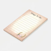 花で飾る金馬蹄形|過去記事 ポストイット (アングル)