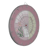 花とうさぎ ダーツボード (正面左)