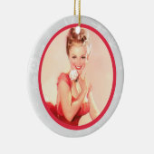 花とのピンナップ セラミックオーナメント (右)