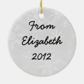 花とのピンナップ セラミックオーナメント (裏面)