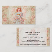 花との天使 名刺 (正面/裏面)
