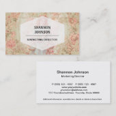 花との天使 名刺 (正面/裏面)