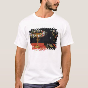 花とのTazzaの静物画 Tシャツ