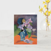 花とアイドルを楽しむ|過去記事 | ポール・ゴーギン カード (黄色い花)