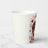 花とイチゴGalentine's Fondueパーティー 紙コップ (右)