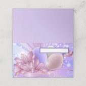 花とイースターエッグ プレイスカード (外部開封)