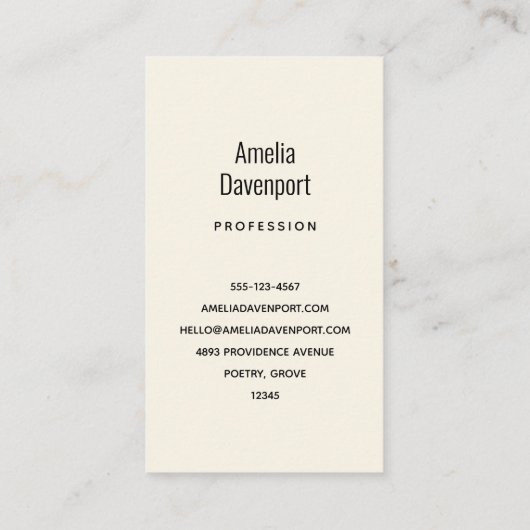 花とエッフェルタワーパリパターン 名刺 (裏面)