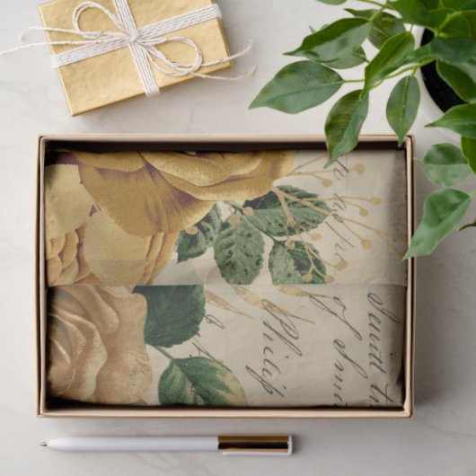 花とエフェメラデザインシリーズ#13 薄葉紙 (ギフト)