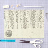 花とエフェメラデザインシリーズ#1 薄葉紙 (クラフト)