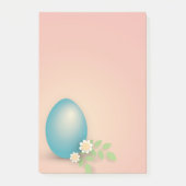 花とカラフルの間のイースター葉エッグ ポストイット (正面)