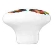 花とガーデンブーツのバージョン2 セラミックノブ (側面)