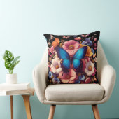 花とキンポウゲ クッション (椅子)