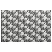 花とギア白 ファブリック (ヤード)