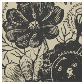 花とギア ファブリック (クローズアップ)