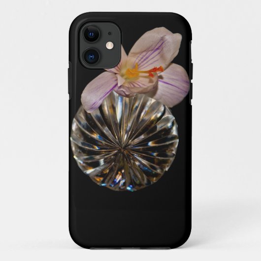 花とクリスタル Case-Mate iPhoneケース (裏面)