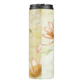 花とトンボ タンブラー (裏面)