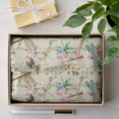 花とトンボ 薄葉紙 (ギフト)