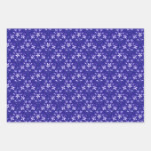 花とドット ラッピングペーパーシート (正面2)