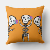 花とハッピースケルトントート クッション (裏面)