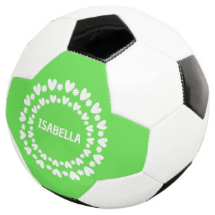 花とハート名 サッカーボール