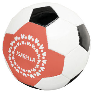 花とハート名 サッカーボール