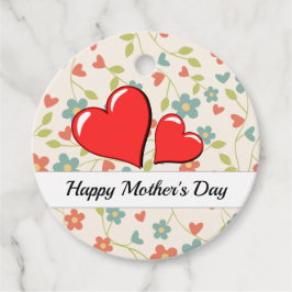 花とハート母の日 フェイバータグ