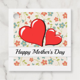 花とハート母の日 フェイバータグ