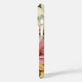 花とバタフライアート作品iPhone / iPadケース Case-Mate iPhoneケース (裏面 / 左)