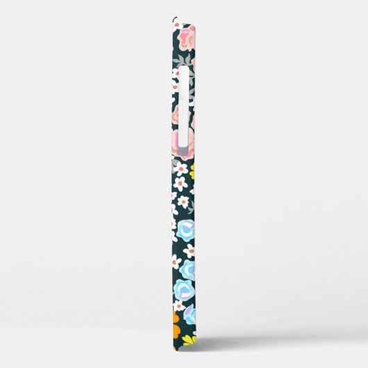 花とバラ。ビンタグ Case-Mate iPhoneケース (裏面 / 左)