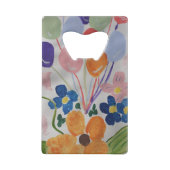 花とバルーンボトルオープナー クレジットカード栓抜き (裏面)