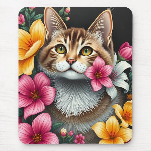 花とパーラー マウスパッド (正面)