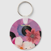 花とビニール キーホルダー (裏面)