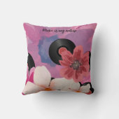 花とビニール クッション (裏面)