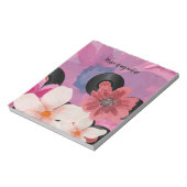 花とビニール ノートパッド (回転)