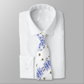 花とビーズネックタイ春デザイン ネクタイ (タイ)