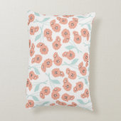 花とフローラ要素 アクセントクッション (裏面(縦))